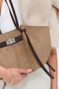 Midi long strap bag