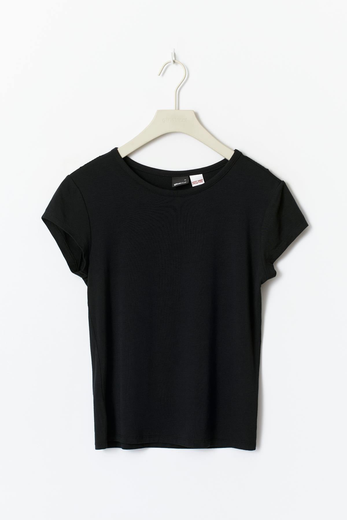 Soft loungewear baby tee - Noir