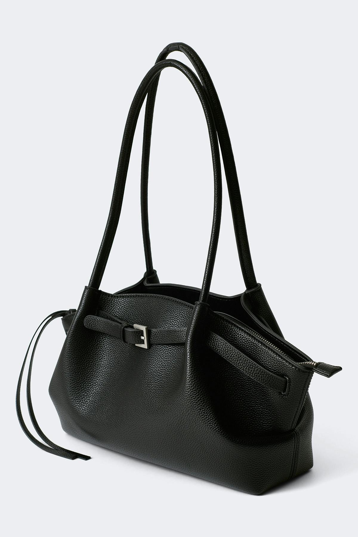 Midi fold detail bag