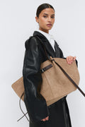 Long strap bag - Multi brown