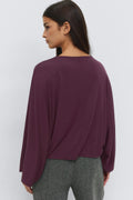 Poncho top - Dawn pink