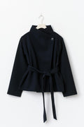 14+ felt wrap jacket - Bleu marine
