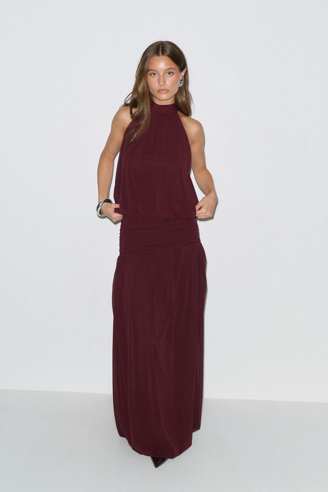 Balloon maxi skirt - Wine tasting