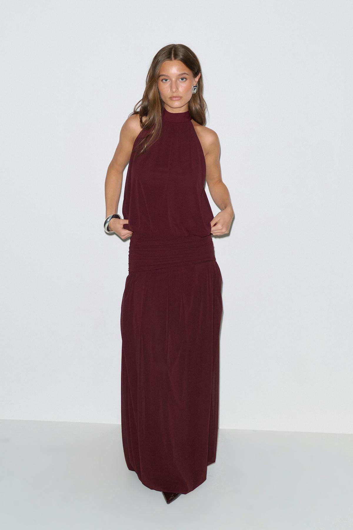 Balloon maxi skirt - Wine tasting