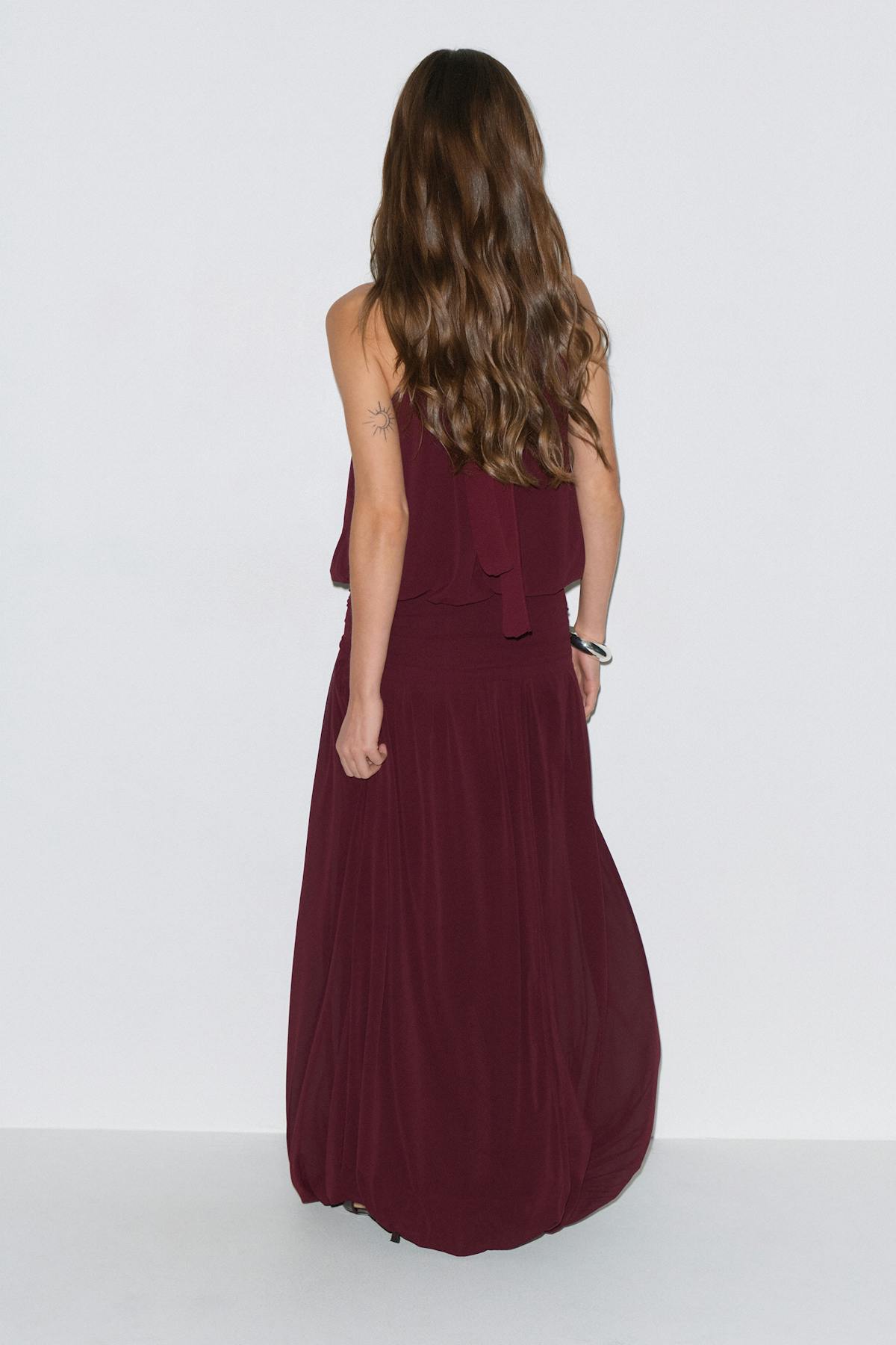 Balloon maxi skirt - Wine tasting
