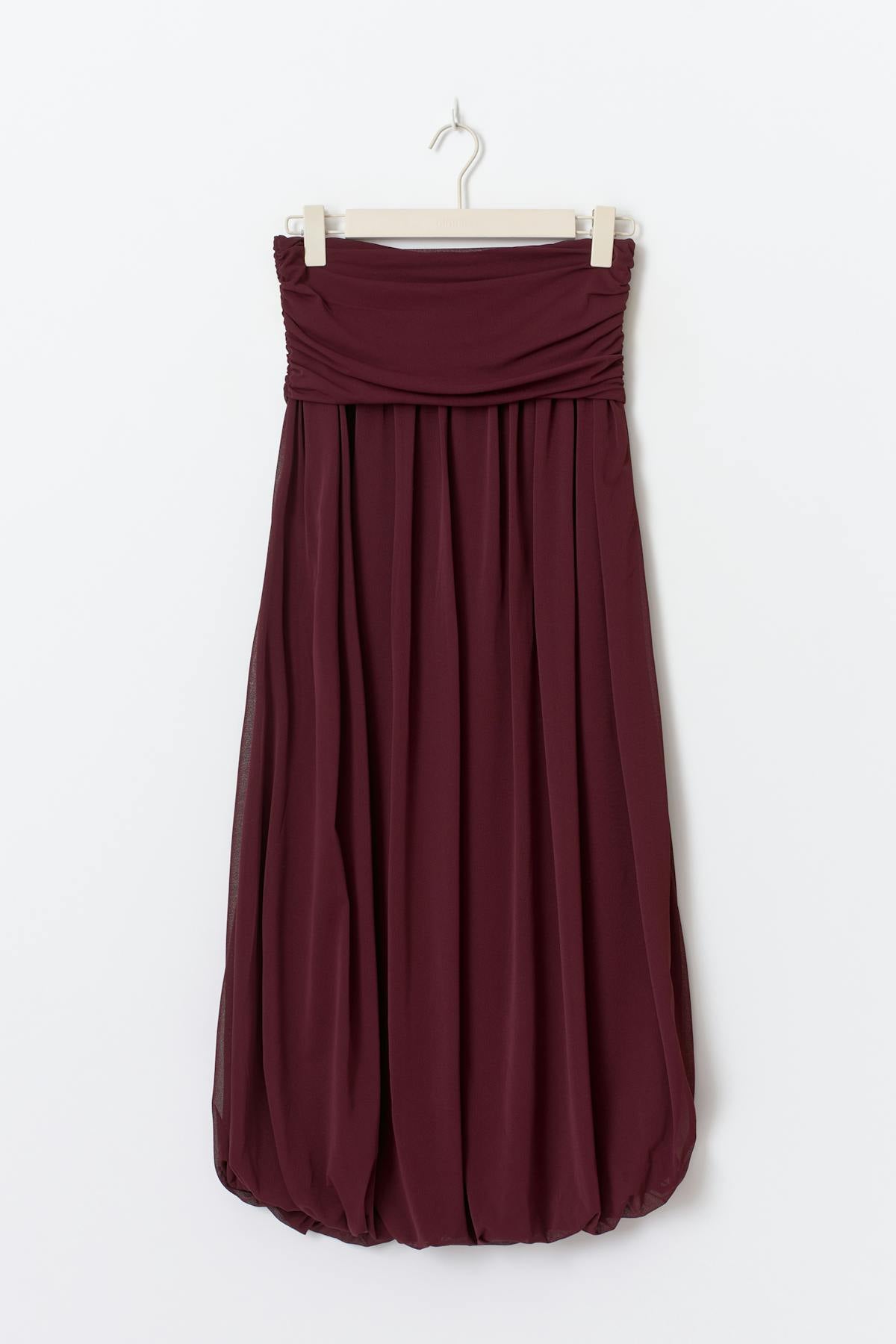 Balloon maxi skirt - Wine tasting