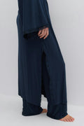 Soft lace loungewear robe