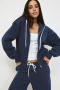 Ultimate zip hoodie - Lt grey melange