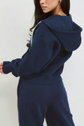 Ultimate zip hoodie - Peacoat