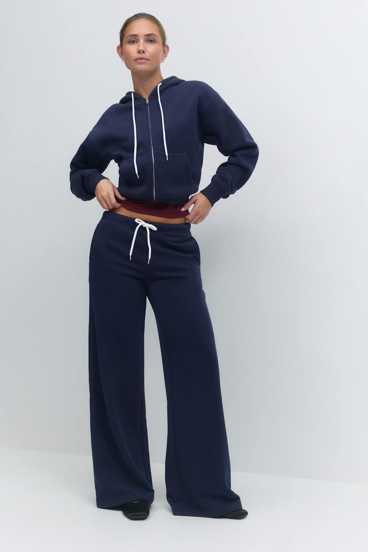 Ultimate zip hoodie - Peacoat