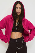 Ultimate zip hoodie - Cotton pink