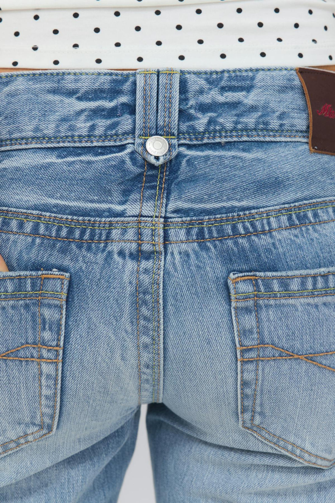 14+ miss lowlow jeans - Mid blue