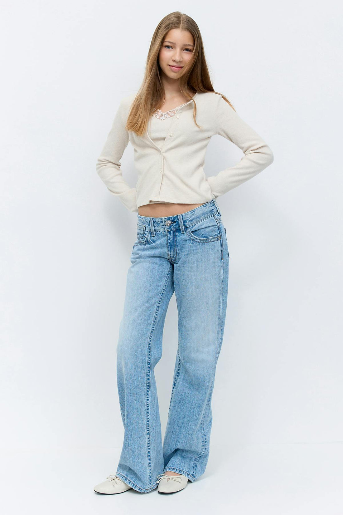 Y miss lowlow jeans - Bleu clair