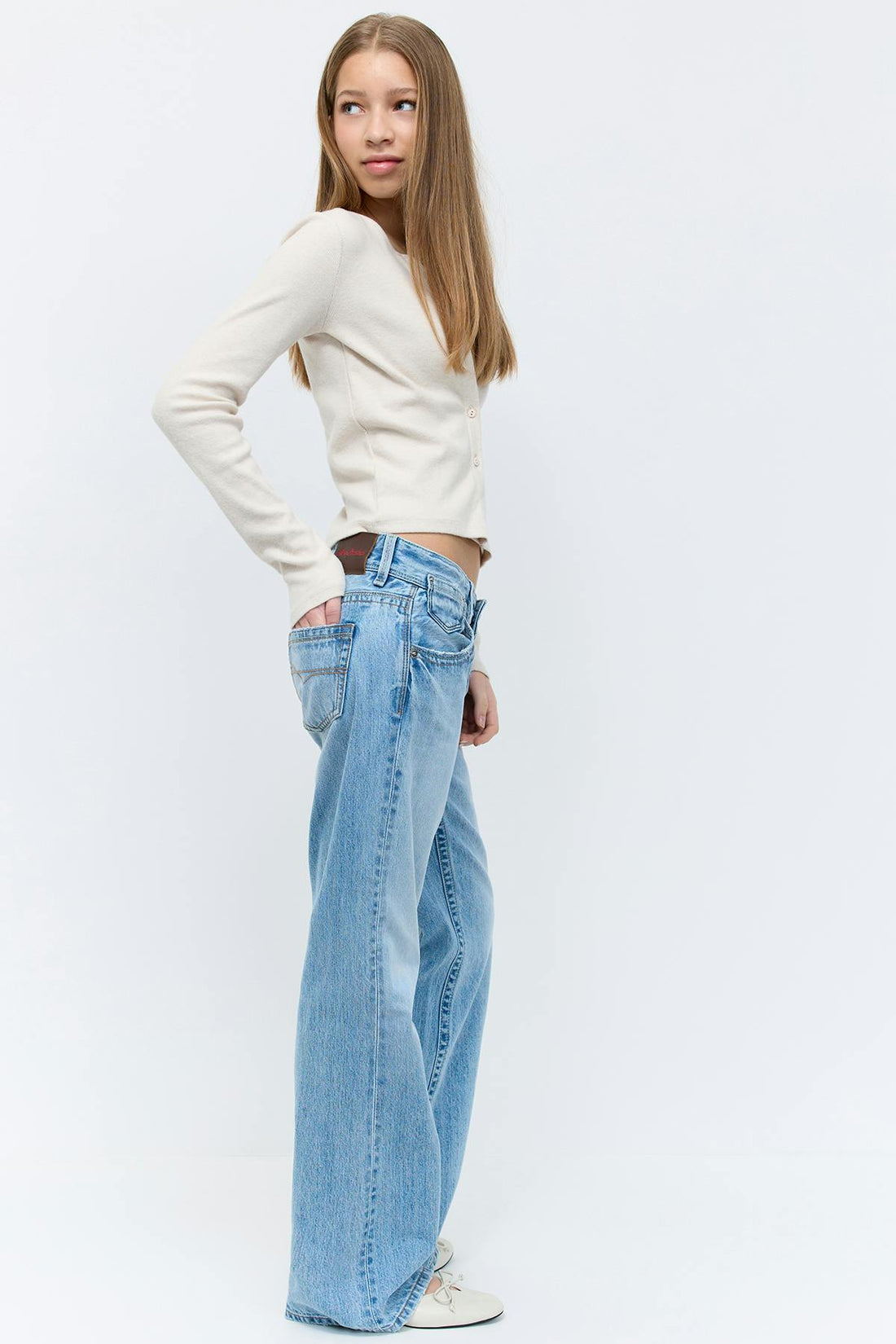 Y miss lowlow jeans - Bleu clair