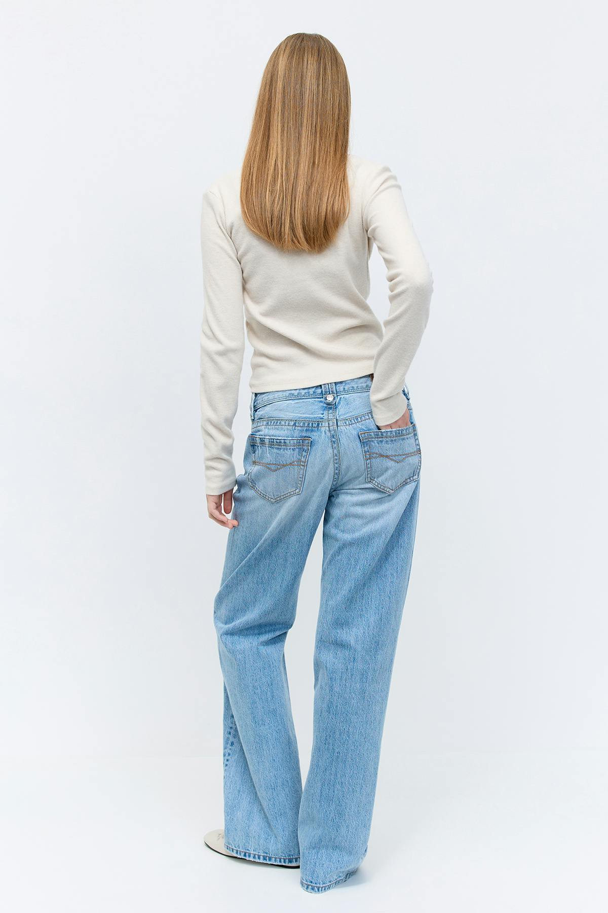 Y miss lowlow jeans - Bleu clair