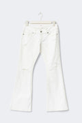 14+ low rise jeans petite - Blanc