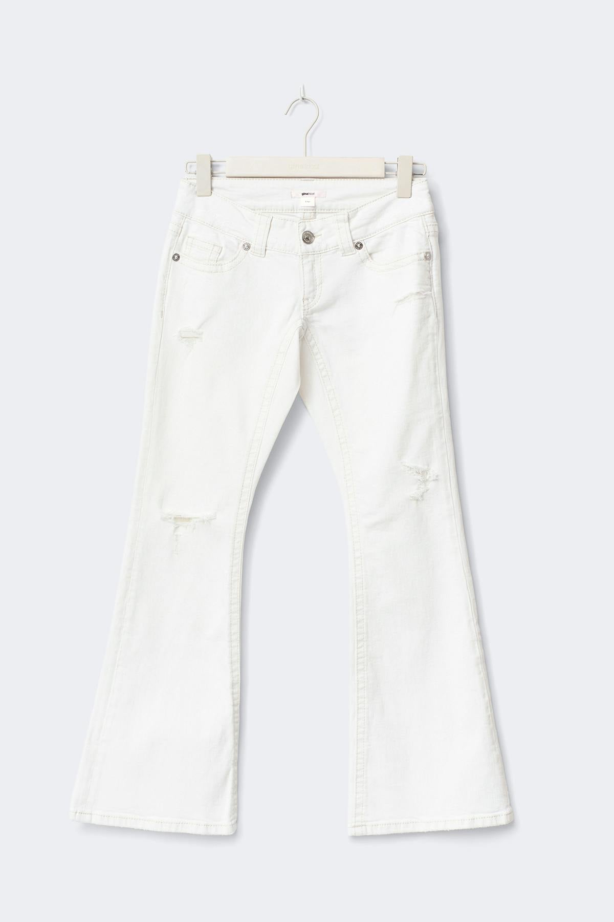 14+ low rise jeans petite - Blanc