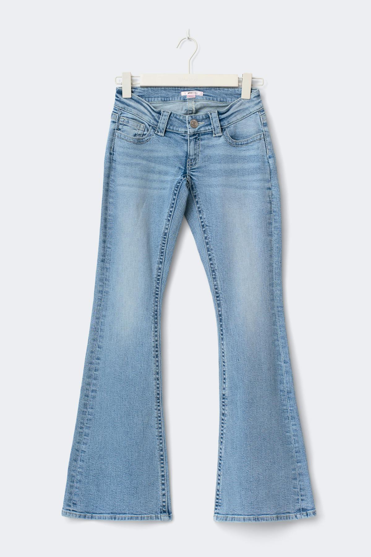 14+ for real low jeans curve - Vintage blue