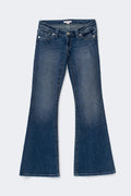 14+ delowlow flare jeans - Mid blue