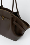 Large fold detail bag