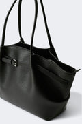 Large fold detail bag