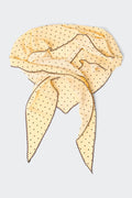 Picot edge hip scarf
