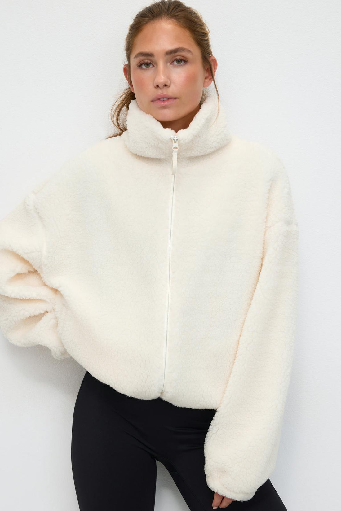 Sport fleece jacket - Creme