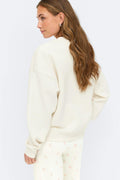 Oversized loungewear sweater - White swan