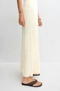 Knitted tube dress - Knit white