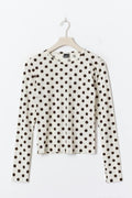 Dot top - Cream dot