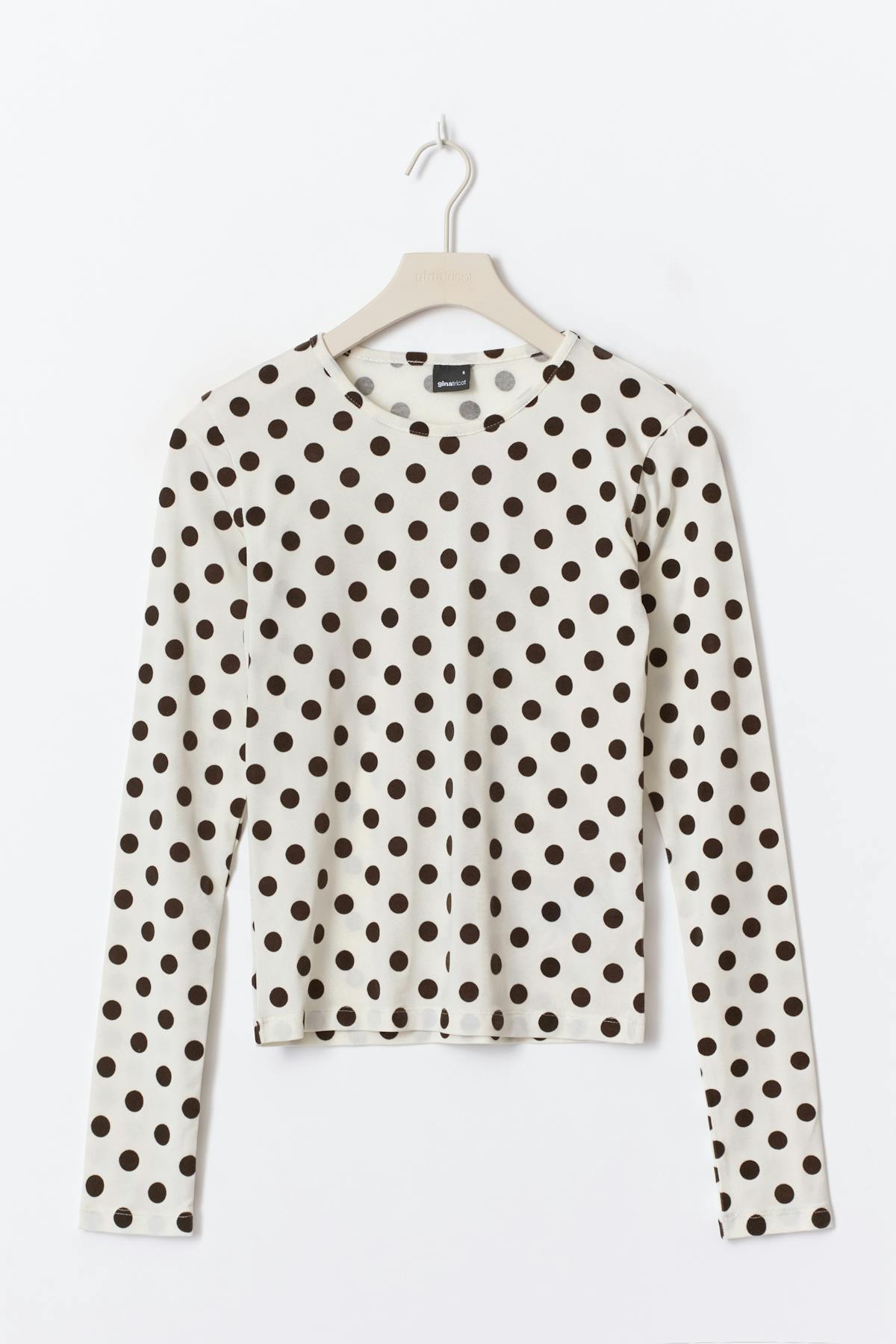 Dot top - Cream dot