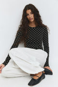 Dot top - Black dot