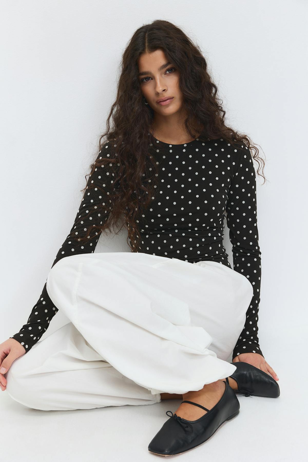 Dot top - Black dot