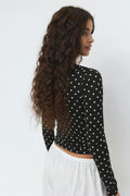 Dot top - Black dot