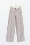 Stripe loungewear trousers - Riored/white stripe