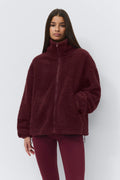 Sport fleece jacket - Dusty blue