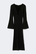 knitted dress - Haute red