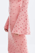 knitted dress - Haute red