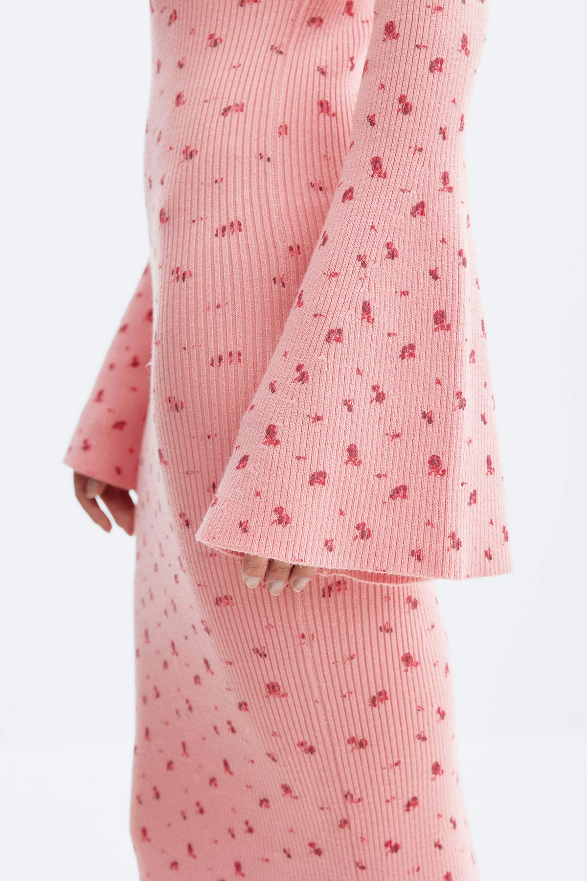 knitted dress - Haute red