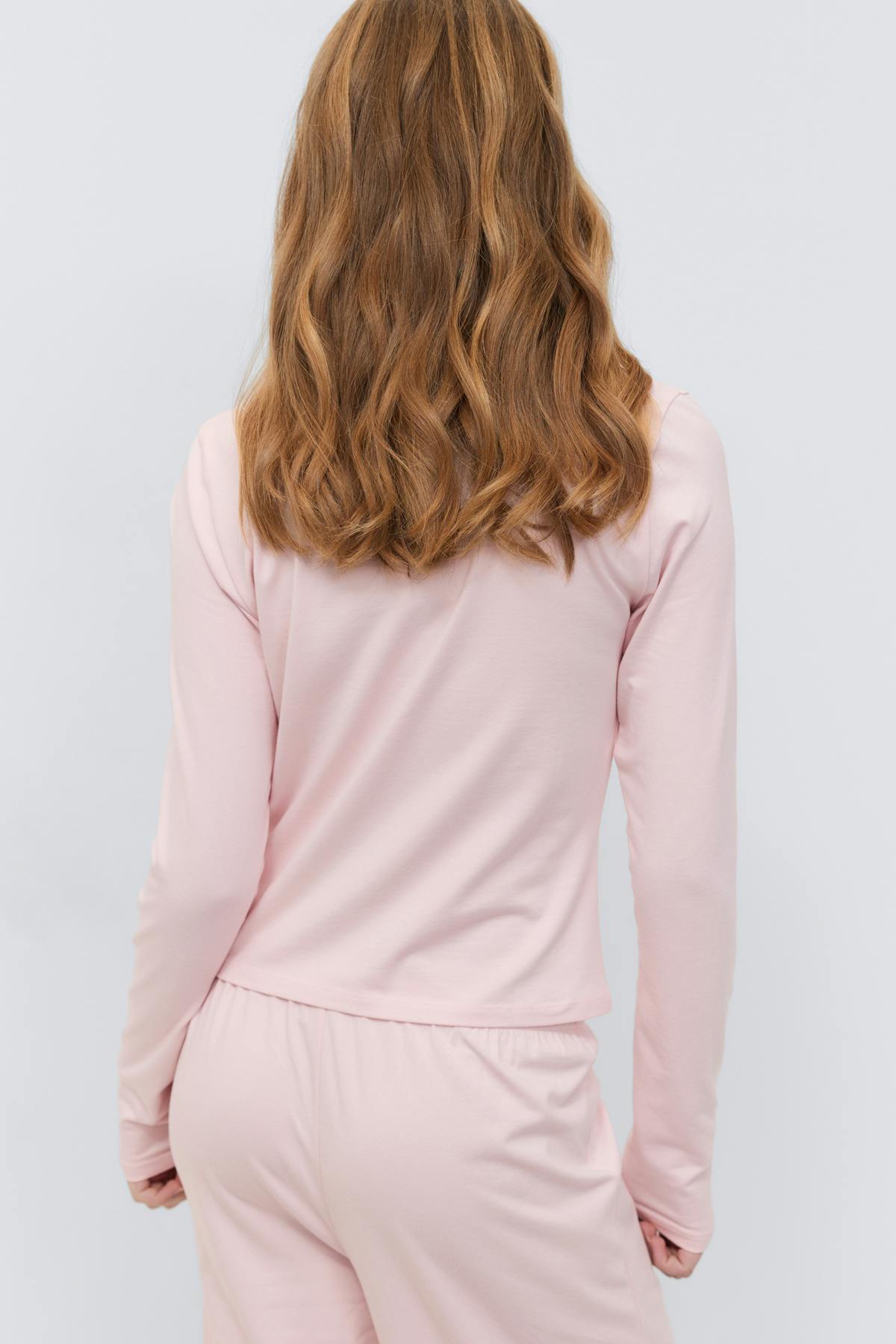 Y pyjama top - Rose clair