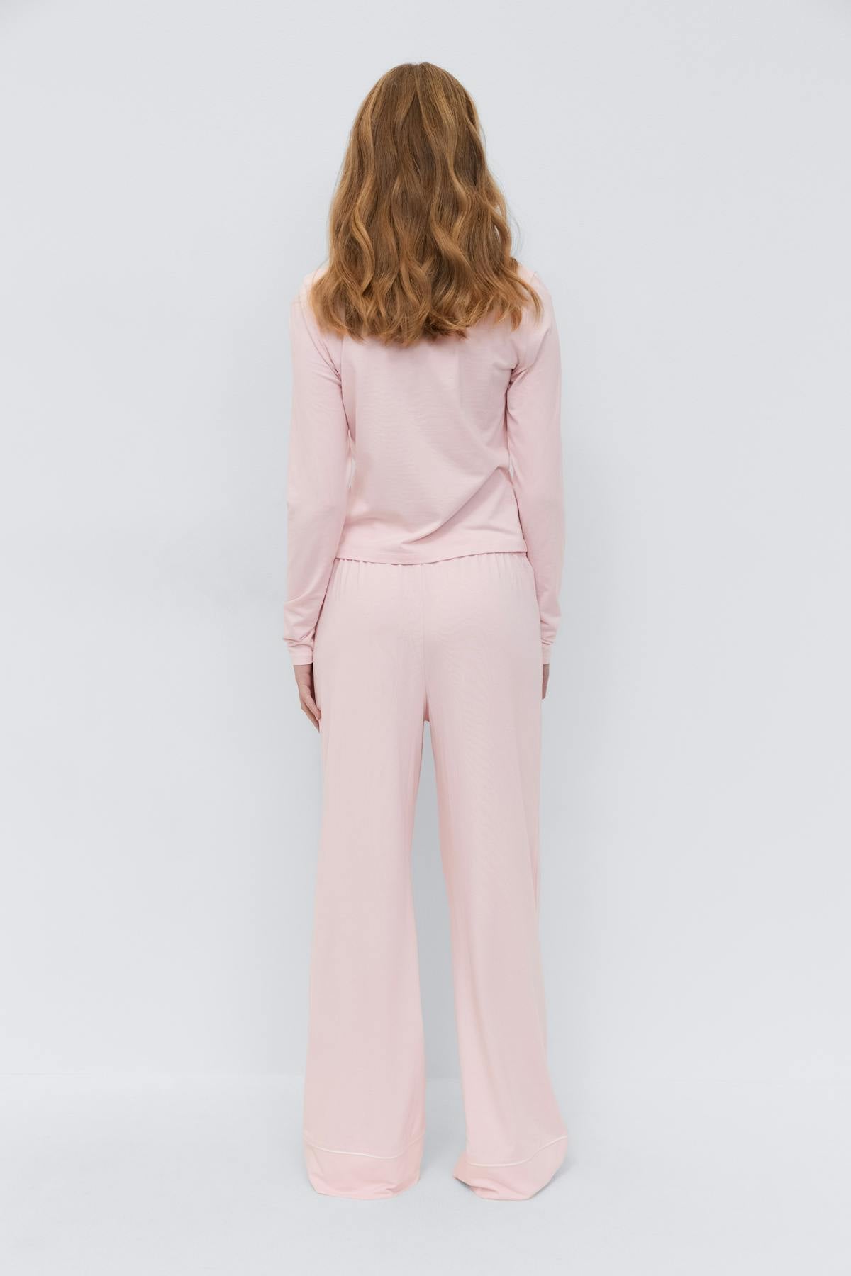 Y pyjama trousers - Rose clair