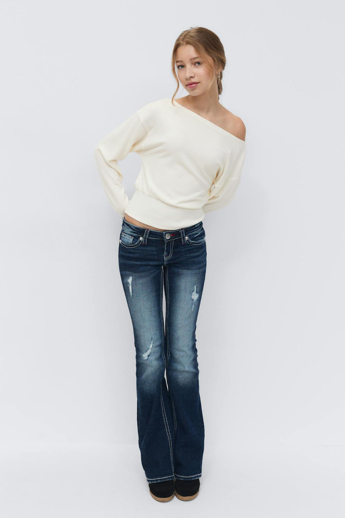 Y soft sweater - Gardenia