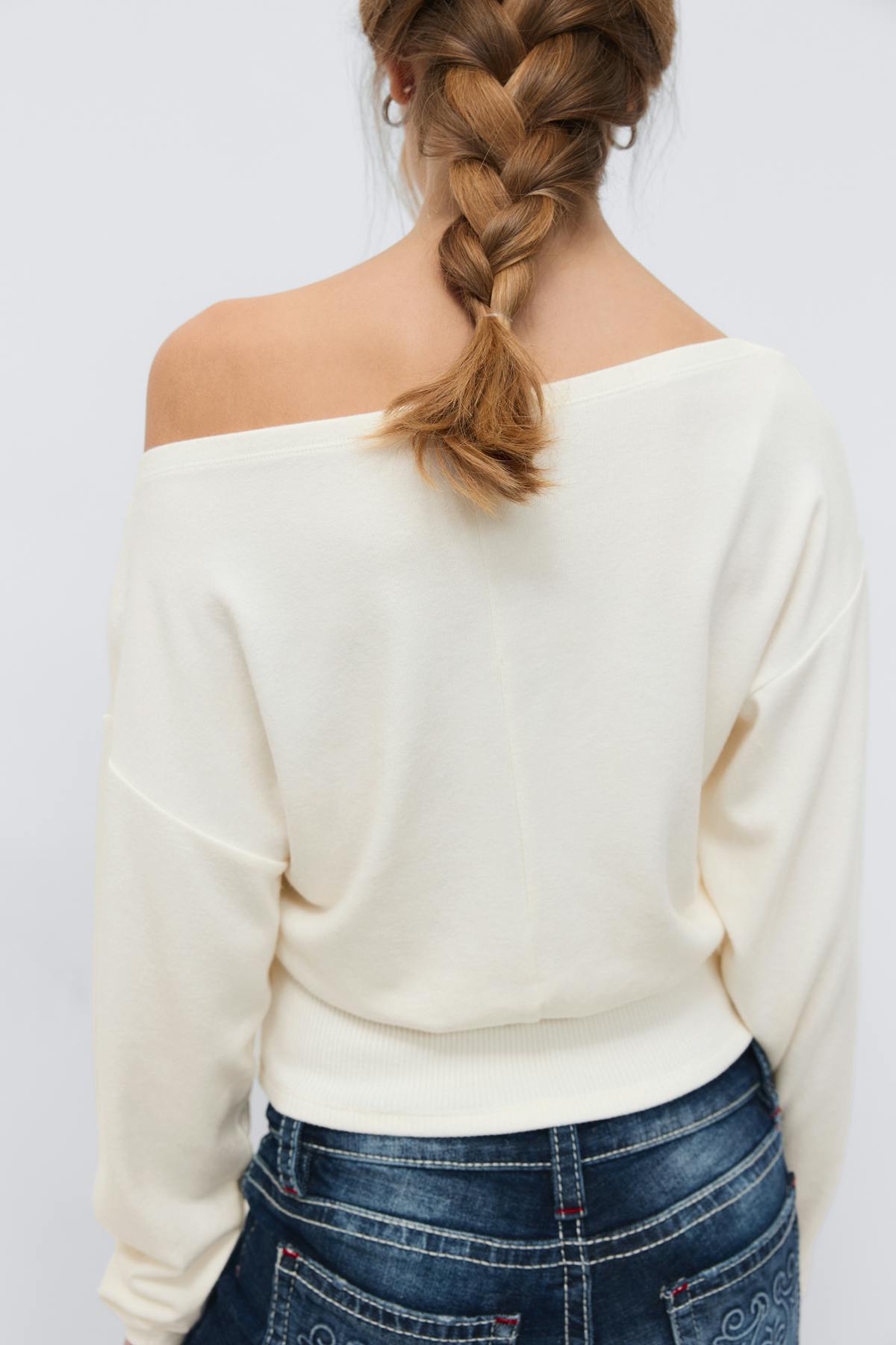 Y soft sweater - Gardenia