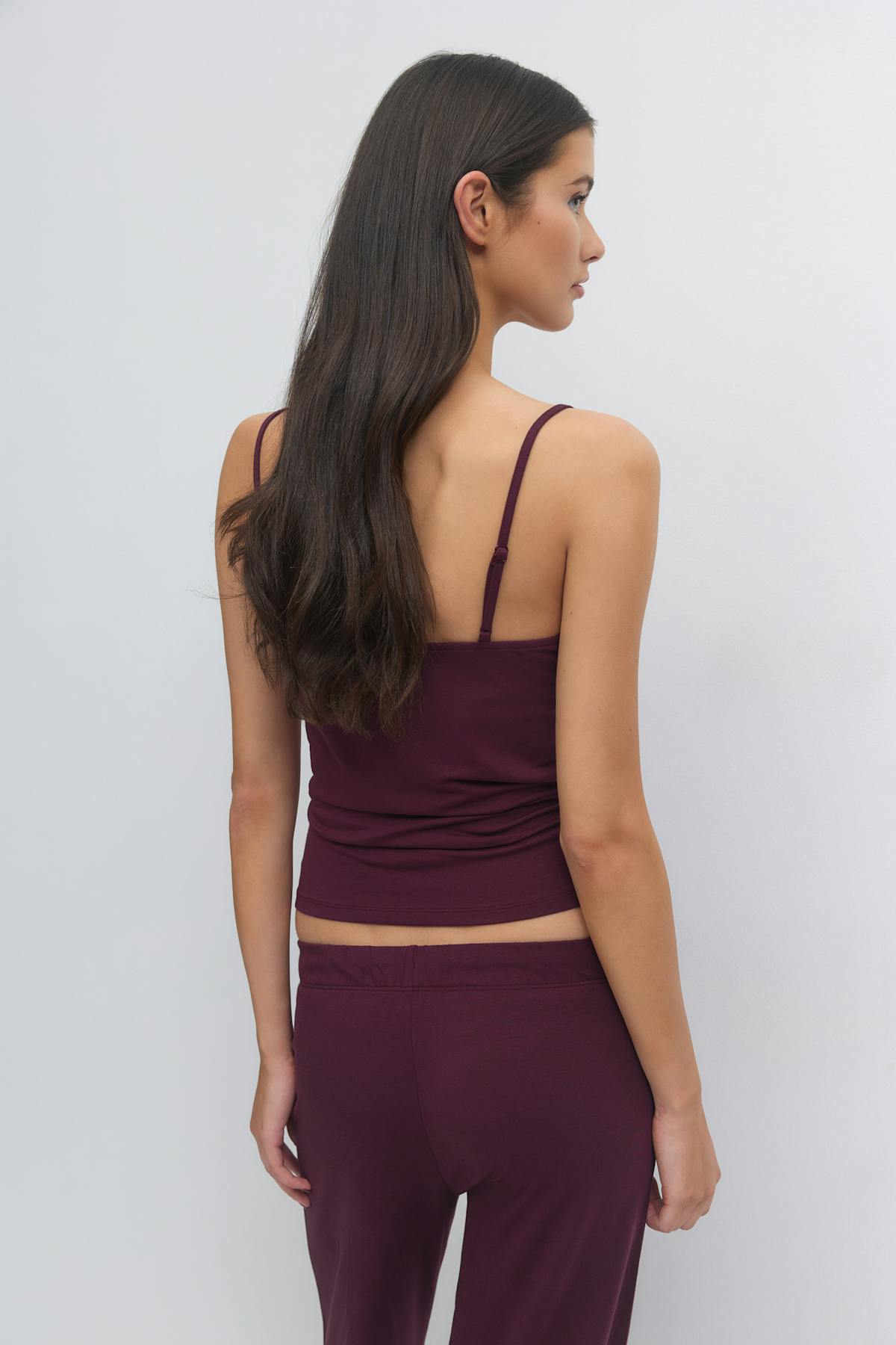 14+ double singlet - Bordeaux foncé