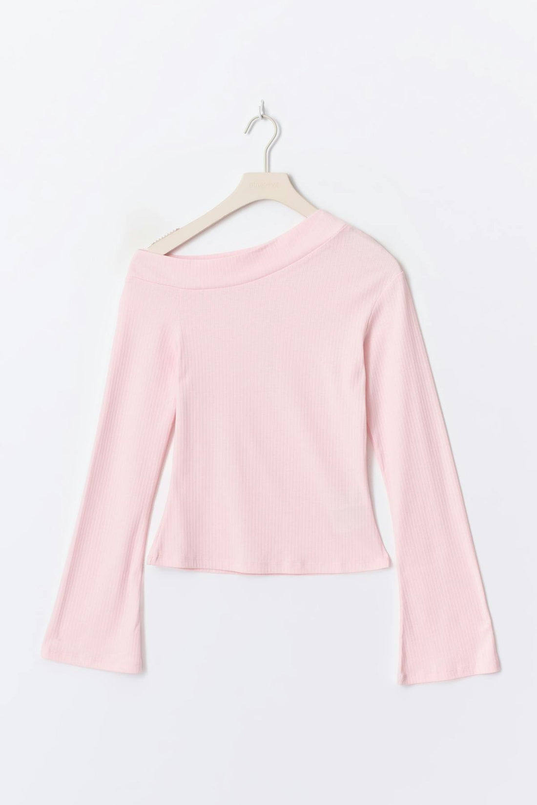 14+ one shoulder top - Rose clair