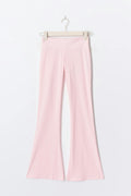 14+ flared leggings - Rose clair