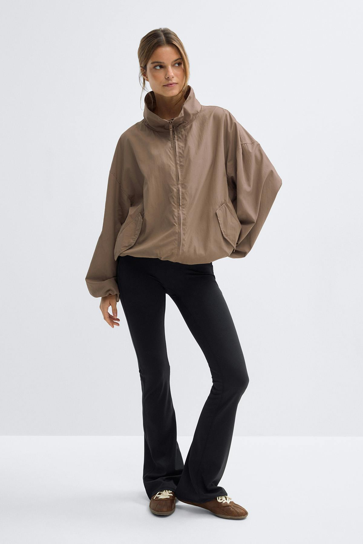 Sporty jacket - Espresso brown