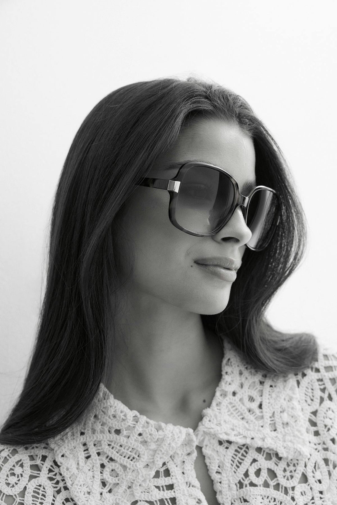 Retro square sunglasses - Tortoise
