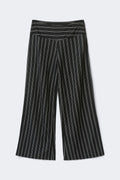 Wide leg trousers - White/sailor