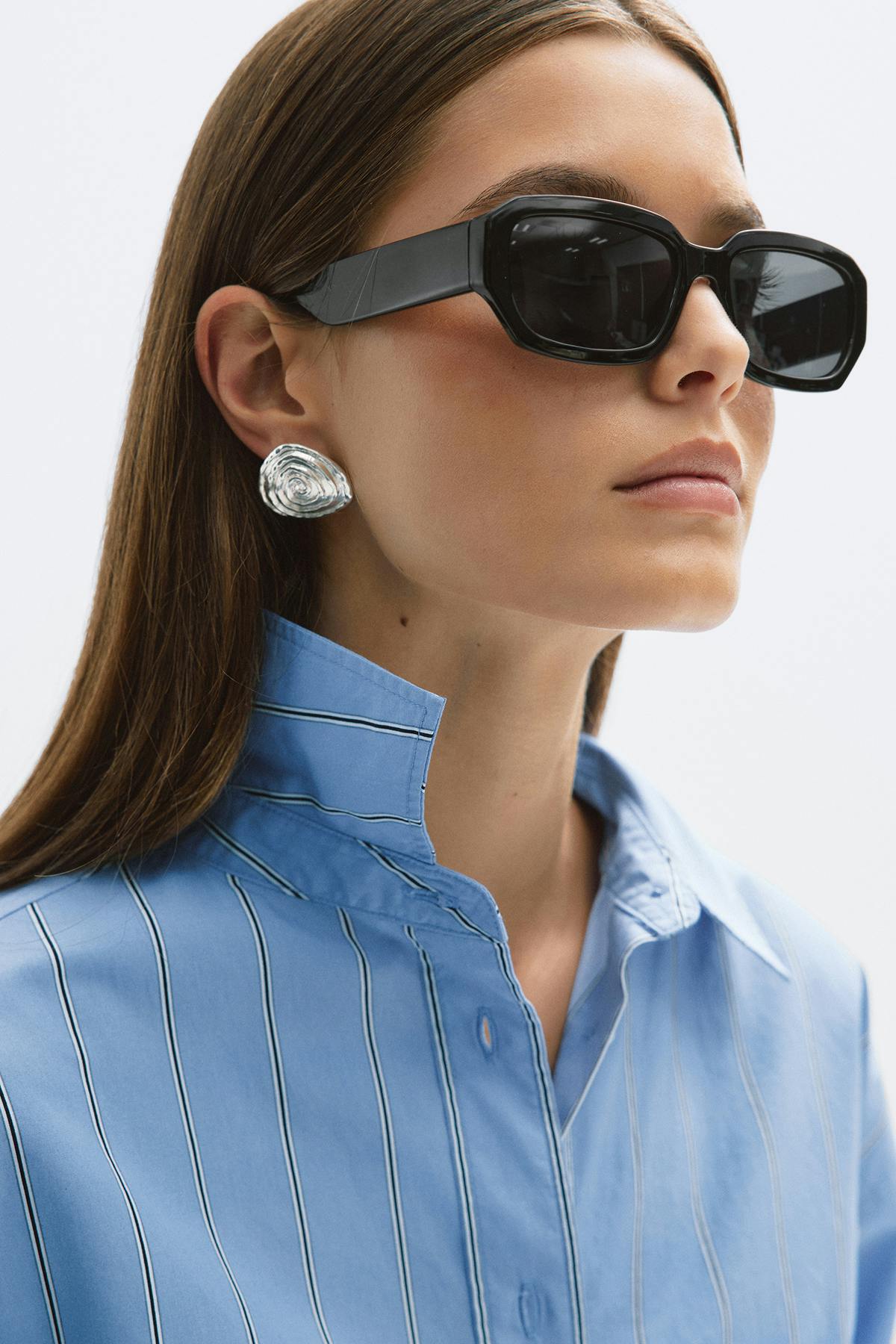 Rectangular sunglasses - Noir